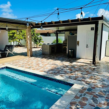 Heated Pool Hot Tub Miami Villa Exteriör bild